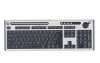 Chicony 0420KB PS/2 fekete-ez�st HUN billenty�zet