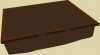 Notebook tart� babt�bla nagy csokibarna - barna ( �lben �llv�ny ), �r, v�s�rl�s adat-lap