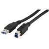 USB 3.0 kabel A male - B male 1.80 m