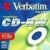 CD DISK VERBATIM 80MIN 8X-12X ÚJRAÍRHATÓ
