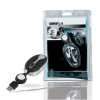 Optical mini mouse with USB - PS/2 adapter