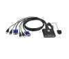 ATEN átkapcsoló KVM Switch 2PC USB ( 1 év gar)