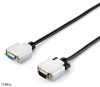 Equip 118850 VGA hosszabbítókábel HD15 apa/anya, duplán árnyékolt, 1,8m