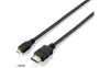 Equip 119308 HDMI - MicroHDMI kábel 1.4, apa/apa, 2m