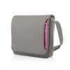 Akció 2016.06.30-ig  12,1   Notebook táska szürke-rózsaszín BELKIN Messenger Bag Gray/Pink