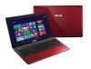 ASUS K55VD-SX791D 15,6  notebook i3-2350M 2,3GHz 4GB 750GB DVD �r� piros met�l, �r, v�s�rl�s adat-lap