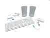 Kb Kolink billenty�zet, optikai eg�r,hangsz�r� feh�r (1 �v)