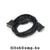 DVI-DVI monitor kábel, 3m DUAL LINK ( 1 év gar.)