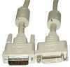 DVI-DVI monitor kábel, 5m DUAL LINK ( 1 év gar.)