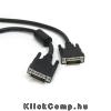 DVI-DVI monitor kábel, 10m DUAL LINK ( 1 év gar.)