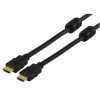 HDMI-HDMI monitor kábel, 5m ferritgyűrű ( 1 év )