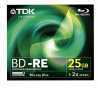 TDK BlueRay 25Gb 2x újraírható ( 1 év )
