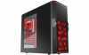 Sharkoon Sz�m�t�g�ph�z - T9 Value (fekete; v�r�s bels�; ATX,mATX; als� t�p; 3x120mm v�r�s v.; 1xUSB3.0, 3xUSB, I/O Acryl