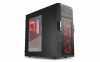 Sharkoon Sz�m�t�g�ph�z - T28 (fekete; v�r�s bels�; ATX,mATX; als� t�p; 3x120mm v.; 1xUSB3.0, 3xUSB, I/O Acryl)