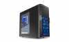 Sharkoon Sz�m�t�g�ph�z - T9 Value (fekete; k�k bels�; ATX,mATX; als� t�p; 3x120mm k�k v.; 1xUSB3.0, 3xUSB, I/O; Acryl)