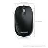 Mouse Microsoft Compact Optical Mouse USB , Optikai, Fekete (2 �v gar)
